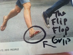 flip-flop grip :(